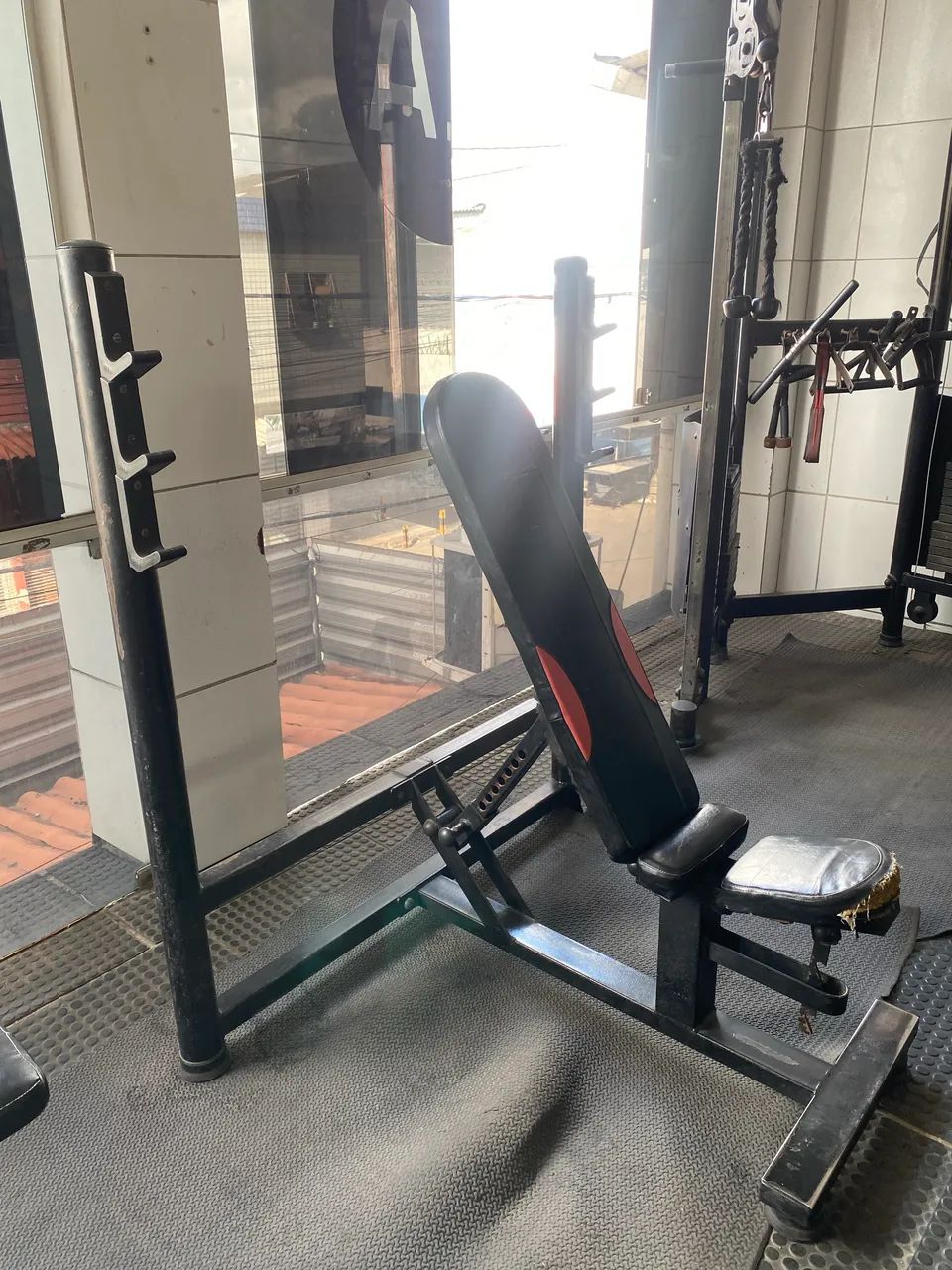 Máquinas de musculação 