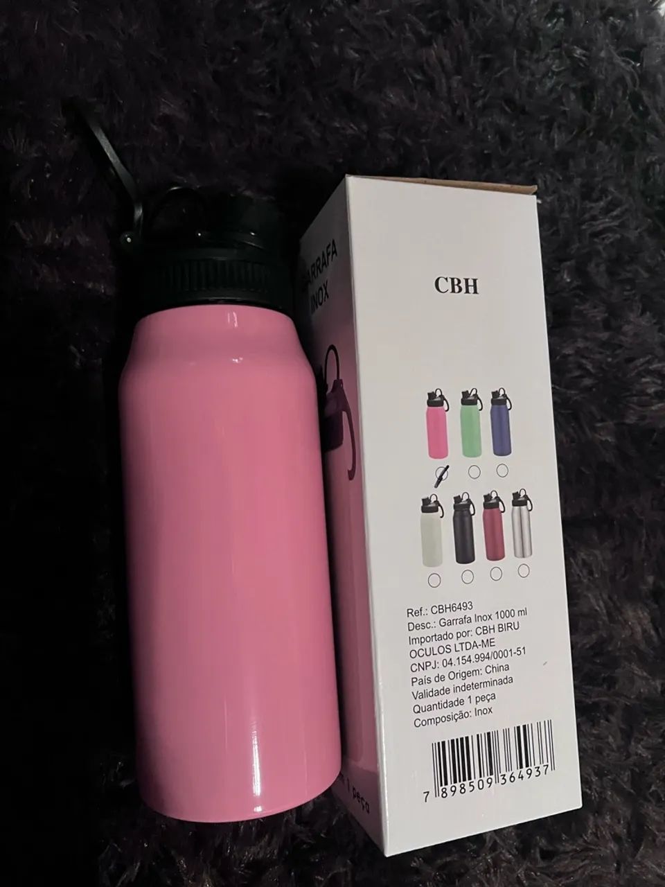 GARRAFA INOX 1000ml 1LT