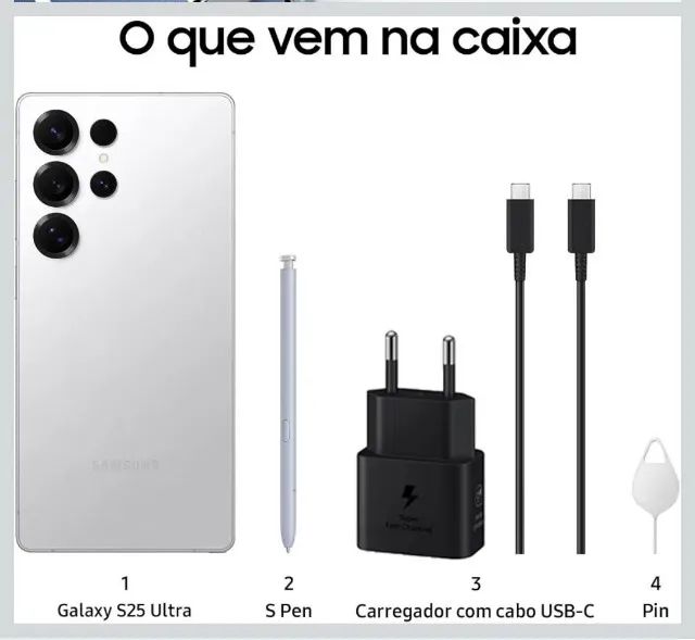 Galaxy S25 ultra lacrado! - Foto 2