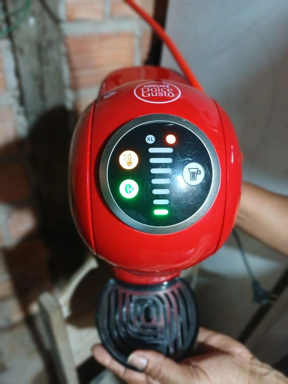 Gusto Genio S Plus DGS3 Multi bebidas, Digital e Automática - Vermelha - 220V - Foto 3