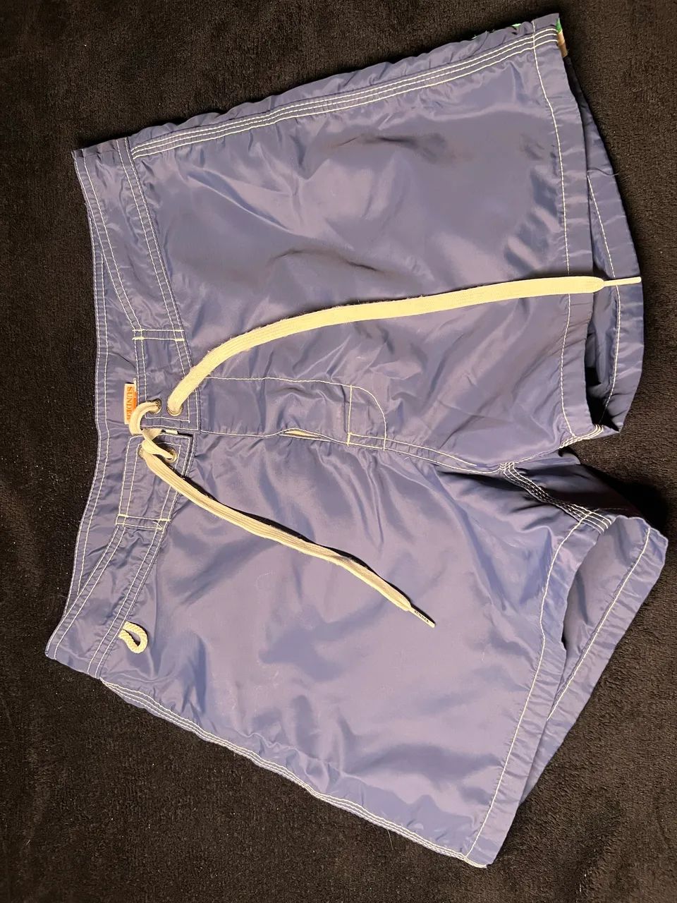 SHORT SUNDEK SEM ELÁSTICO | AZUL E VERDE  - Foto 2