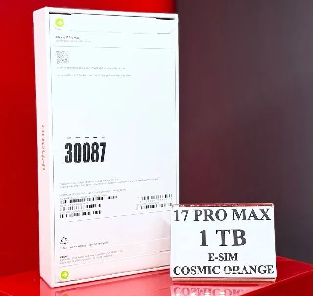 Apple iPhone 17 Pro Max E-sim 1TB - Cosmic Orange - Produto Lacrado com Garantia da Loja - Foto 2