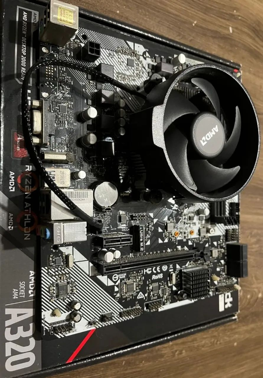 Placa mãe ASRock A-320M-HD - Foto 4