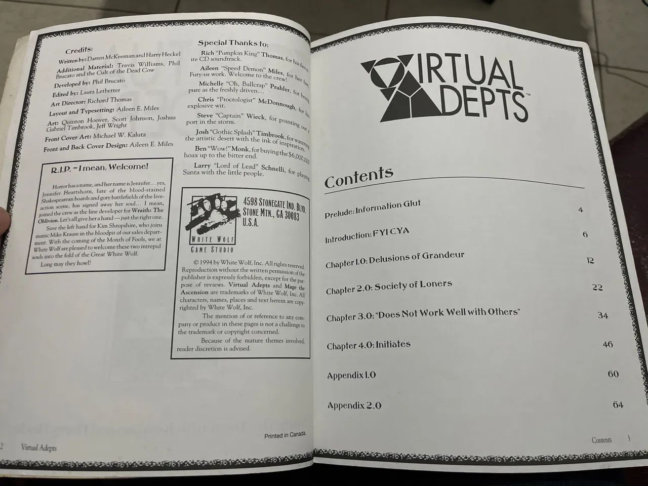 Adeptos da Virtualidade do RPG Mage: The Ascension - Foto 4