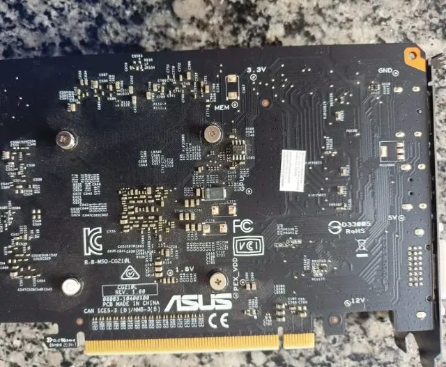 Placa Vídeo Asus Phoenix Gforce GTX 1050 Ti 4GB GDDR5 - Foto 4