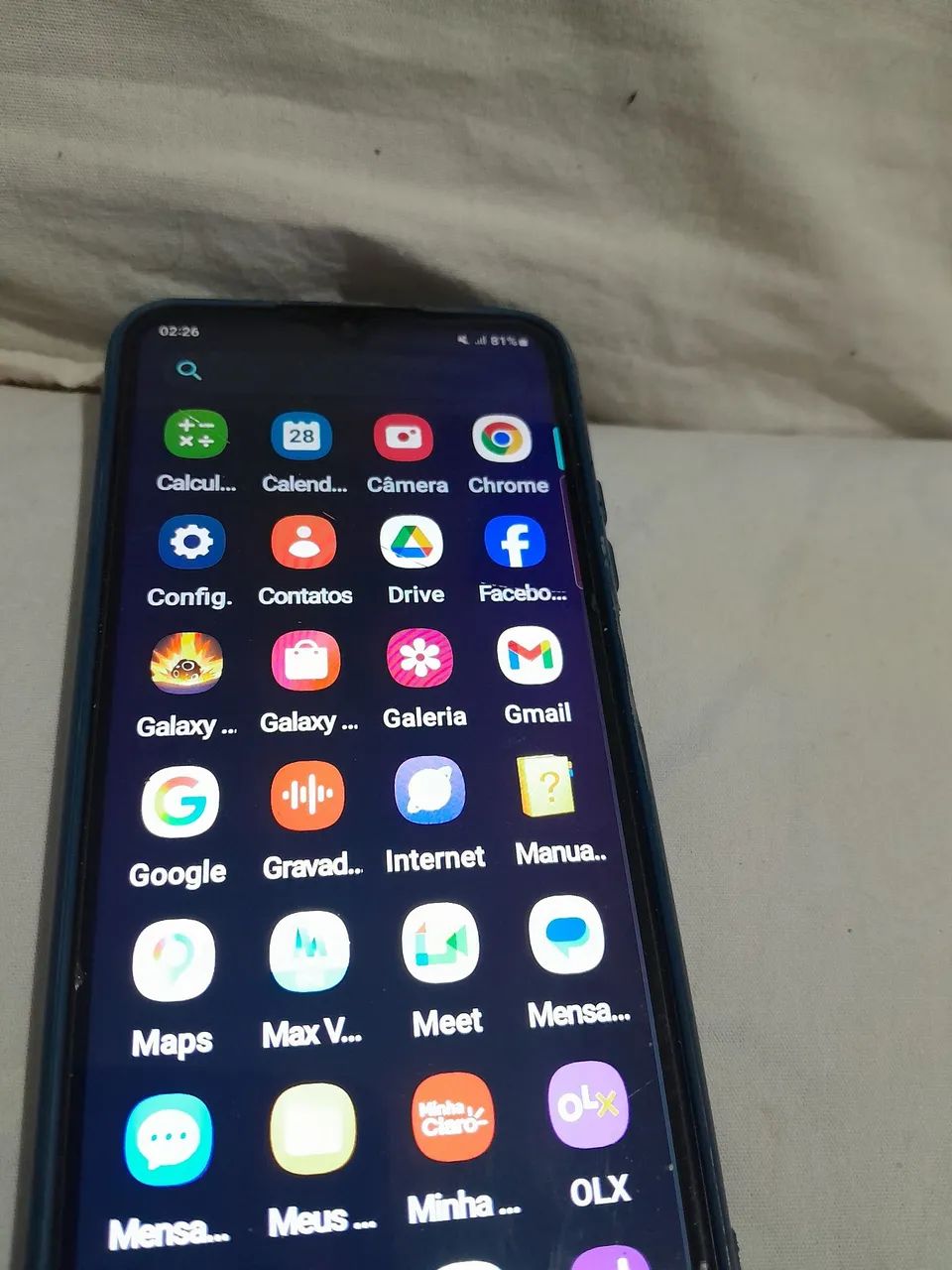 Vendo celular samsung A03, usado rosa com capa e sem carregador - Foto 4