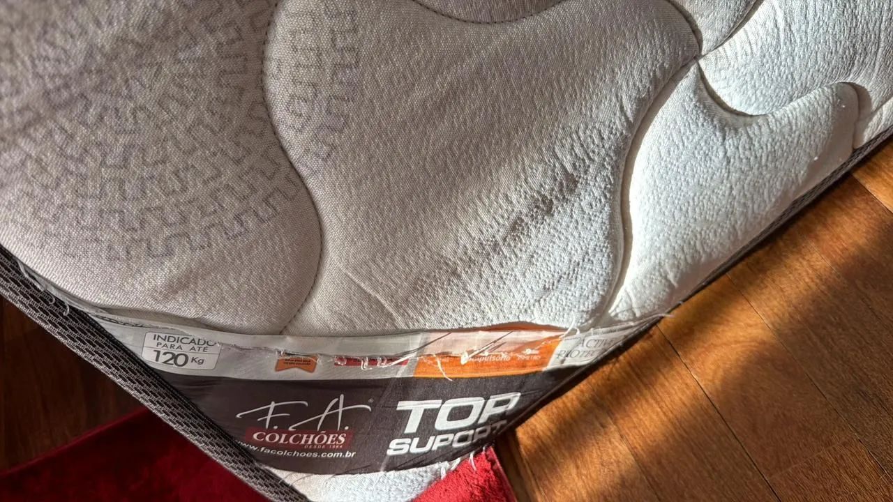 Colchão solteiro tamanho padrão, confira! - Foto 3