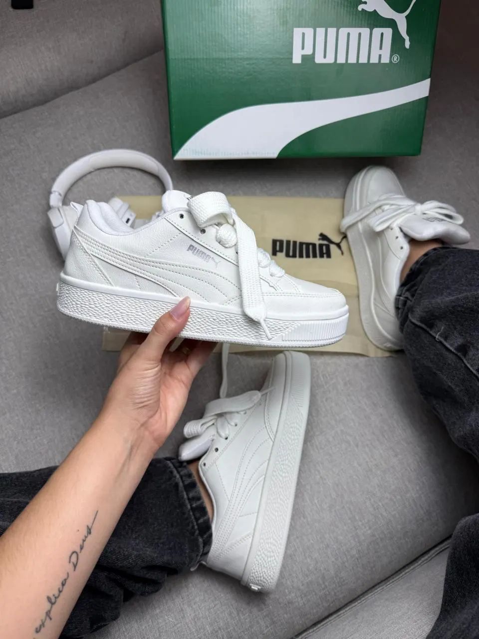 Tênis branco tenis puma