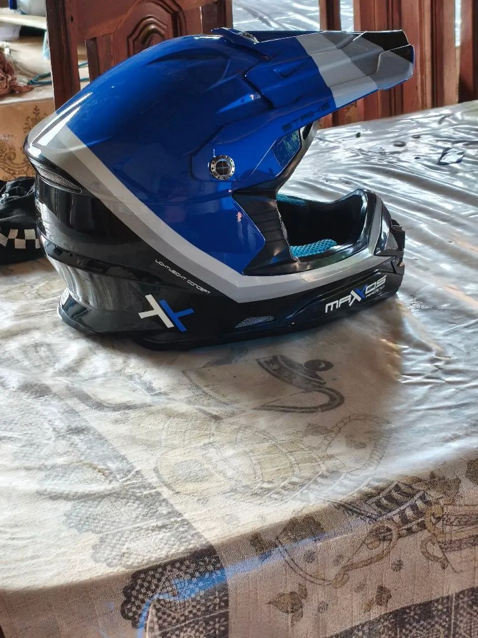 capacete de moto Cross  - Foto 3