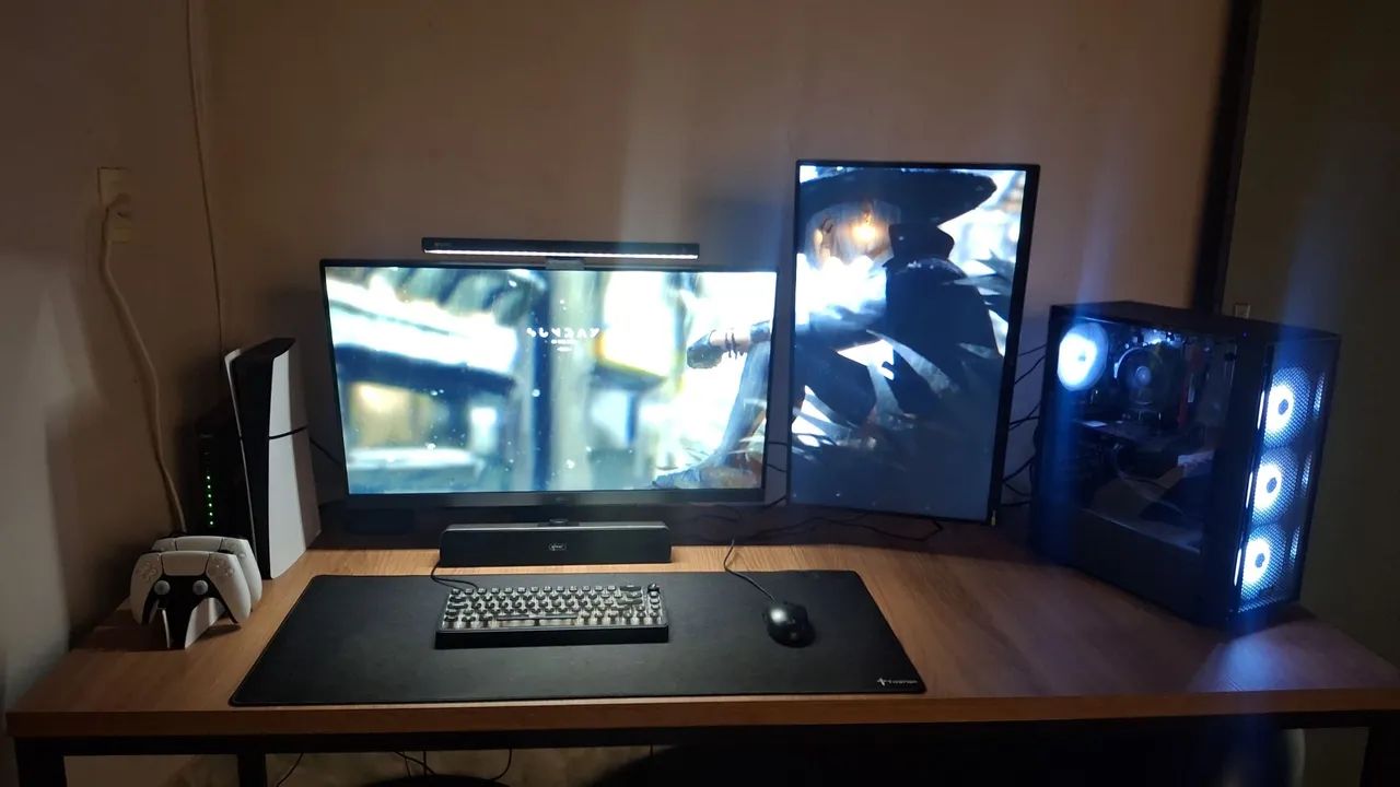 Mesa estilo industrial Gamer  - Foto 5
