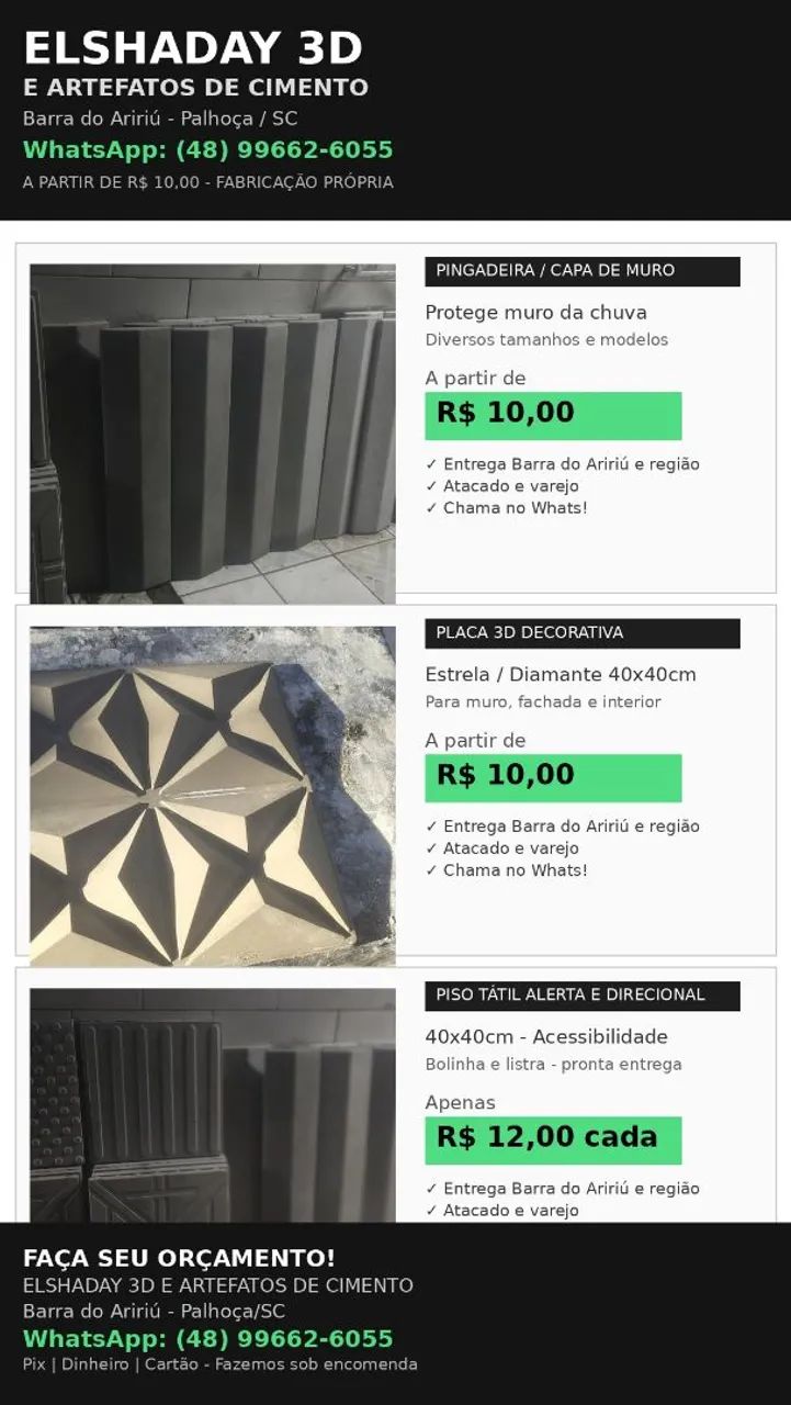Pingadeira e artefato de cimento e 3 d  - Foto 2