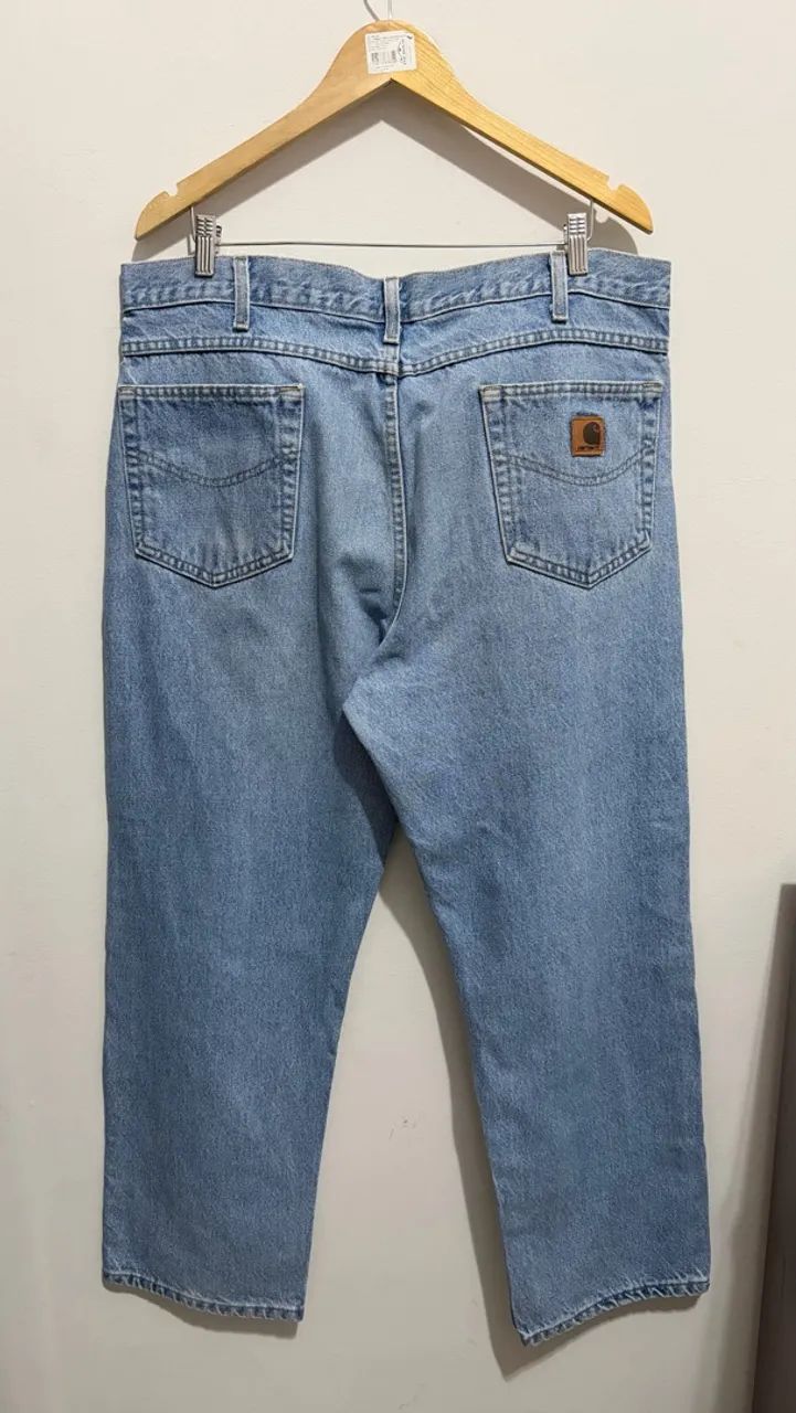 Calça Carhartt vtg azul - Foto 2