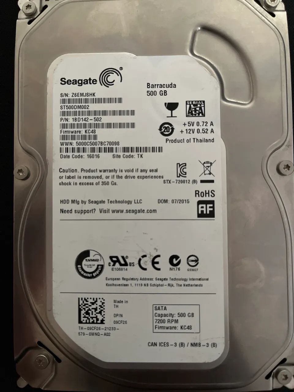 HD 500gb Seagate - Foto 2