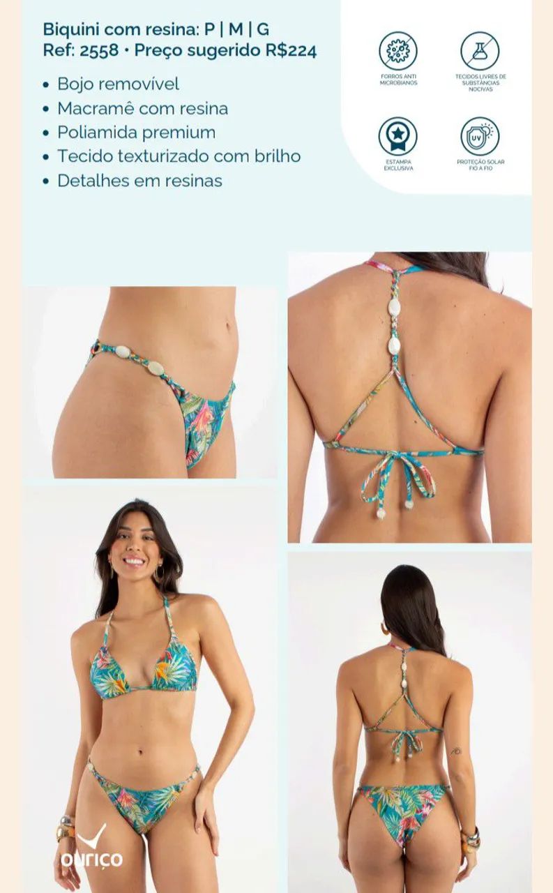 Revendedor Ouriço moda praia  - Foto 4