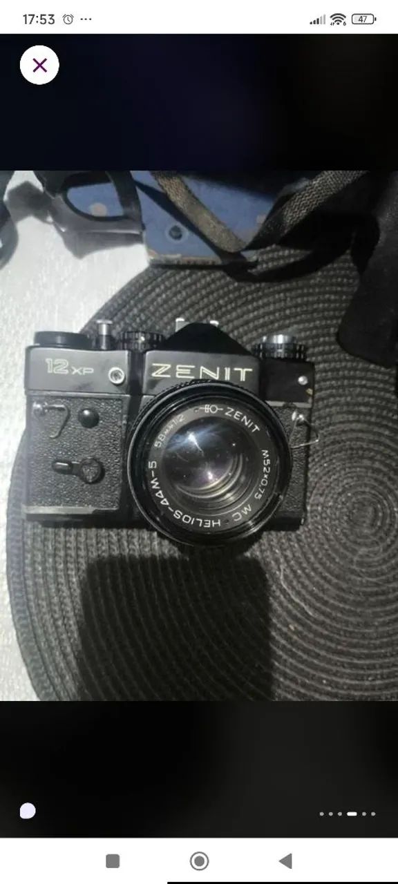 Câmera fotográfica antiga Zenit 12xp made in ussr excelente para colecionadores  - Foto 4