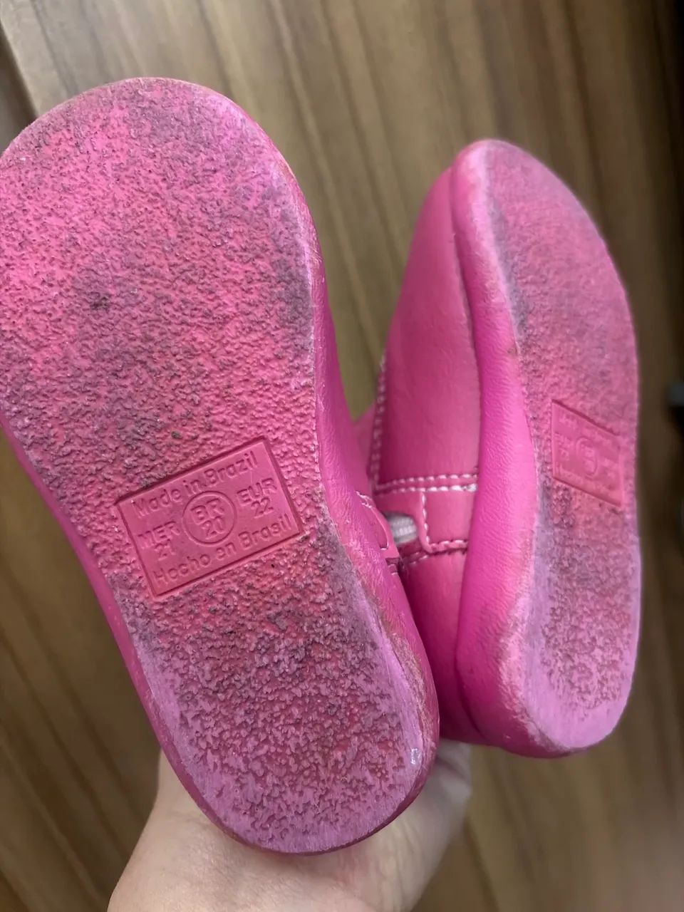 Bota infantil rosa  - Foto 4