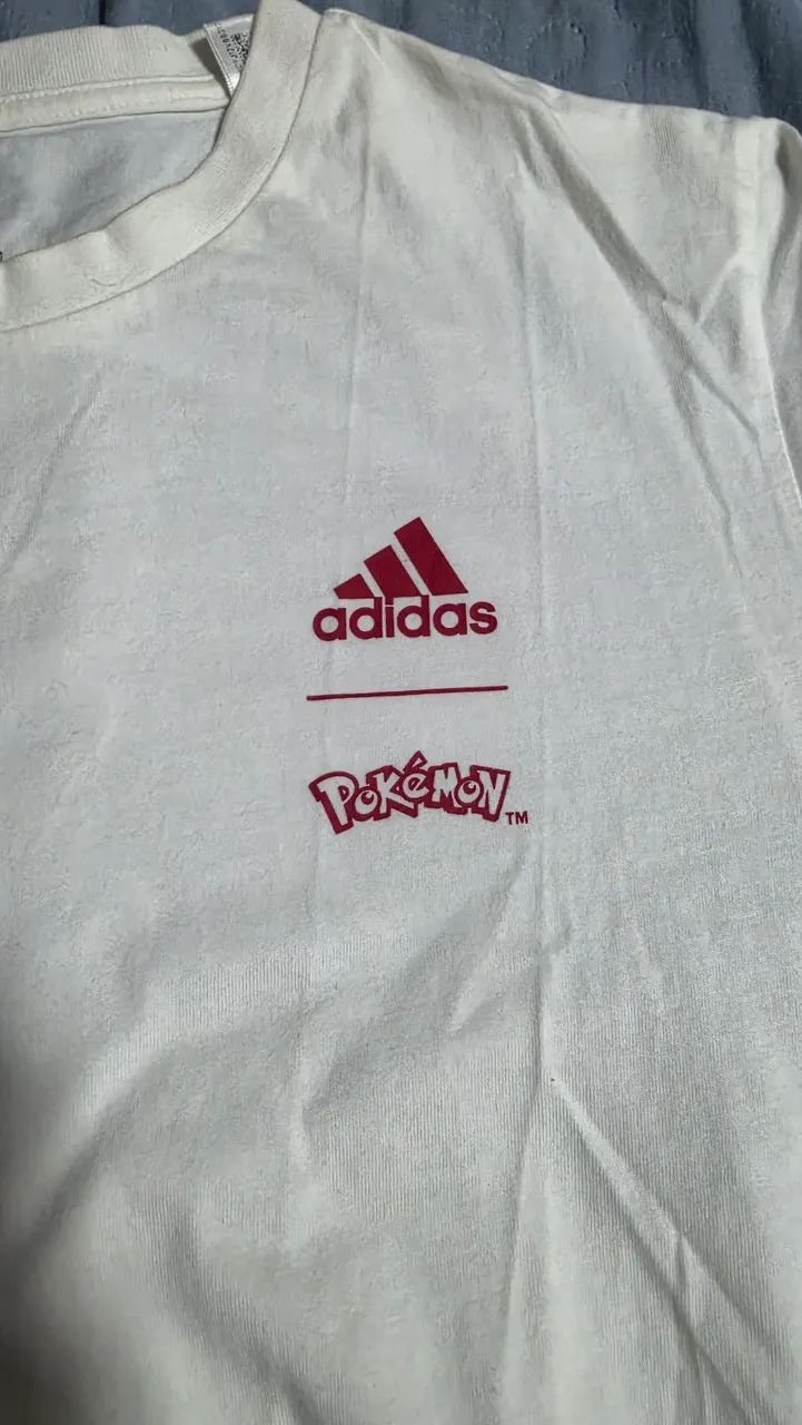 Camisa Adidas x Pokémon (Original) 