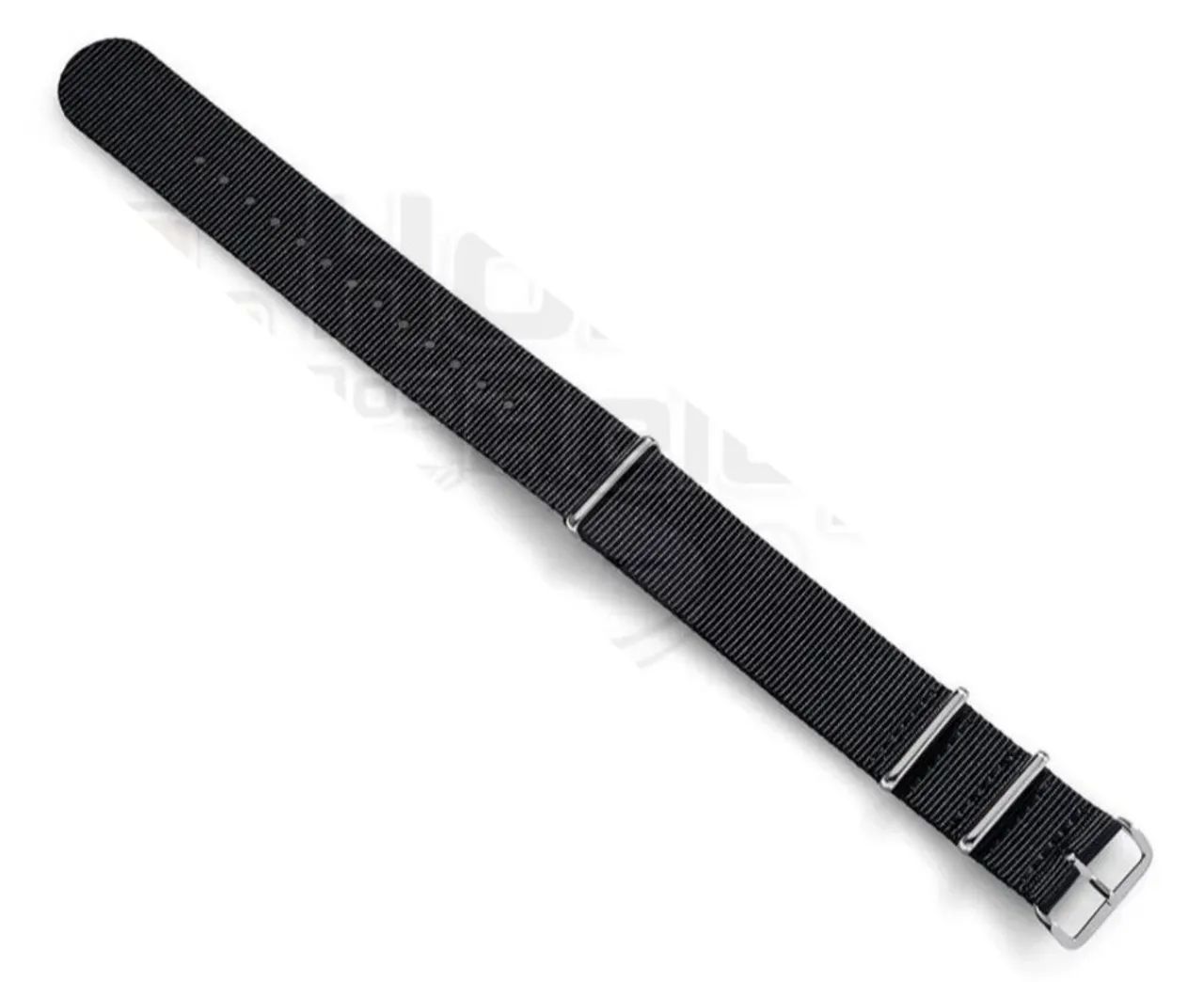 Kit 3 Pulseiras Nato em Nylon 20mm - Foto 4