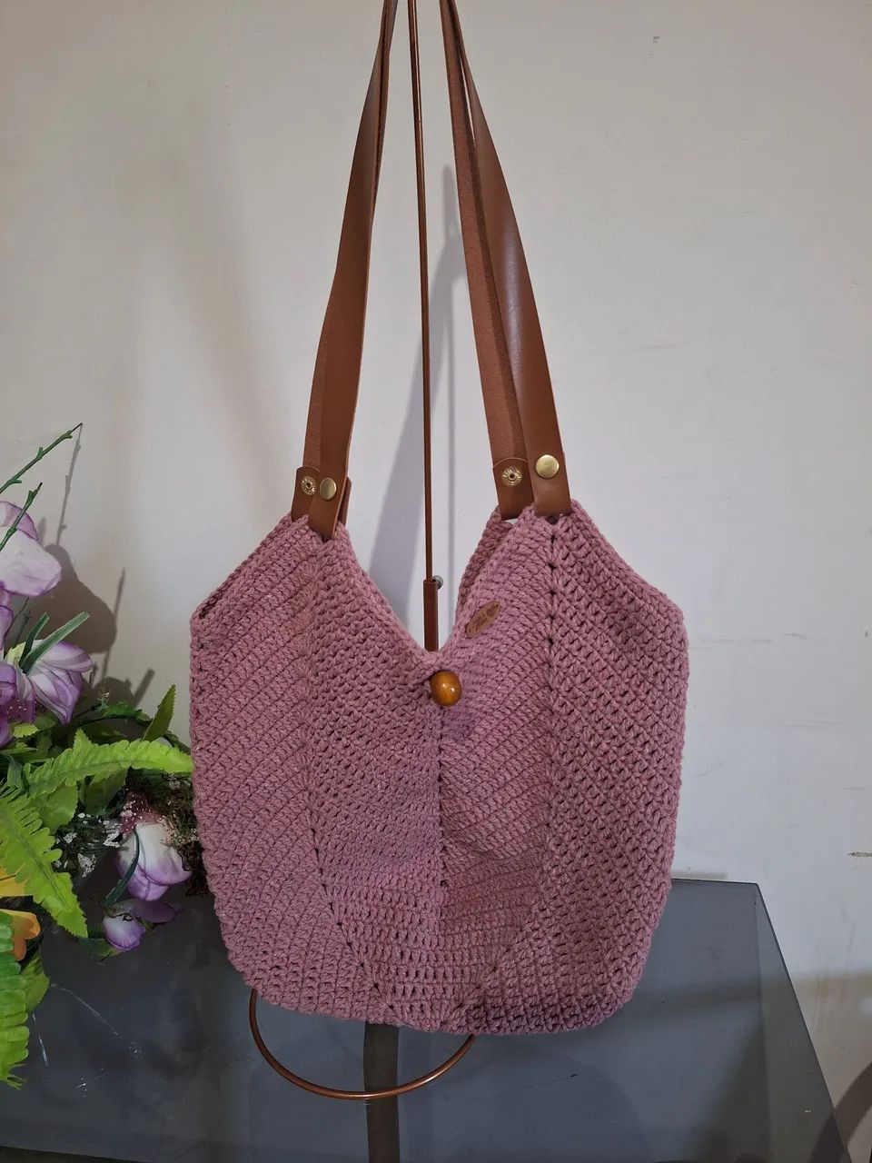 Bolsa croche artesanal - Foto 2