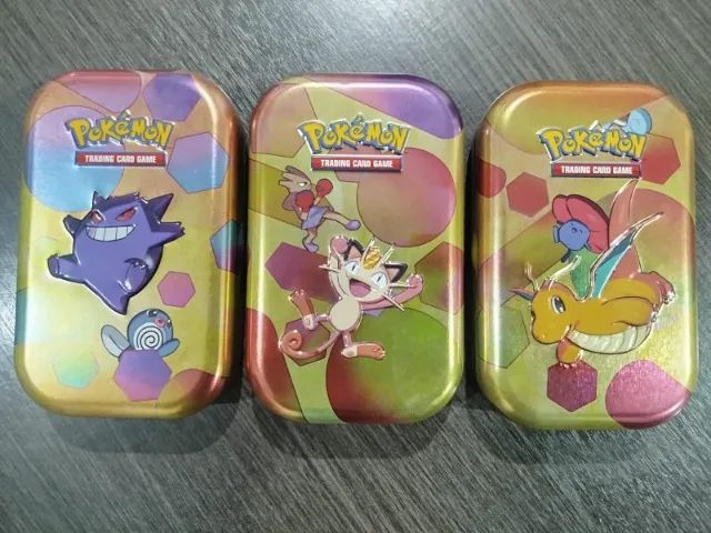 Lote de Latas Pokemon 151 - Vazias