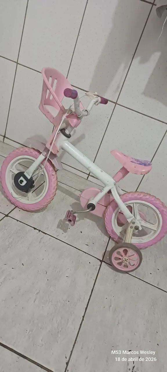 Bicicleta infantil feminina