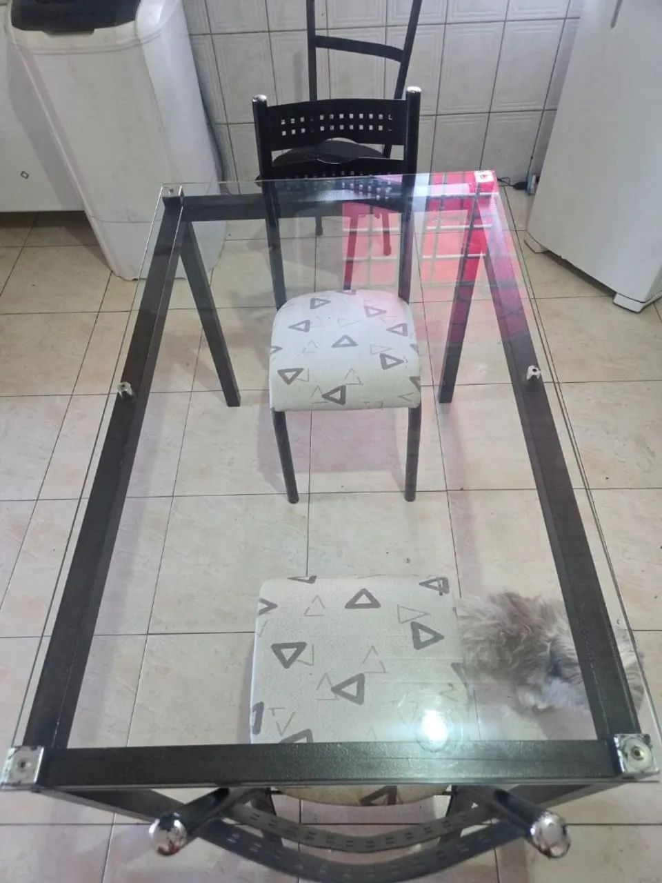 MESA DE VIDRO (Somente interessados) - Foto 4