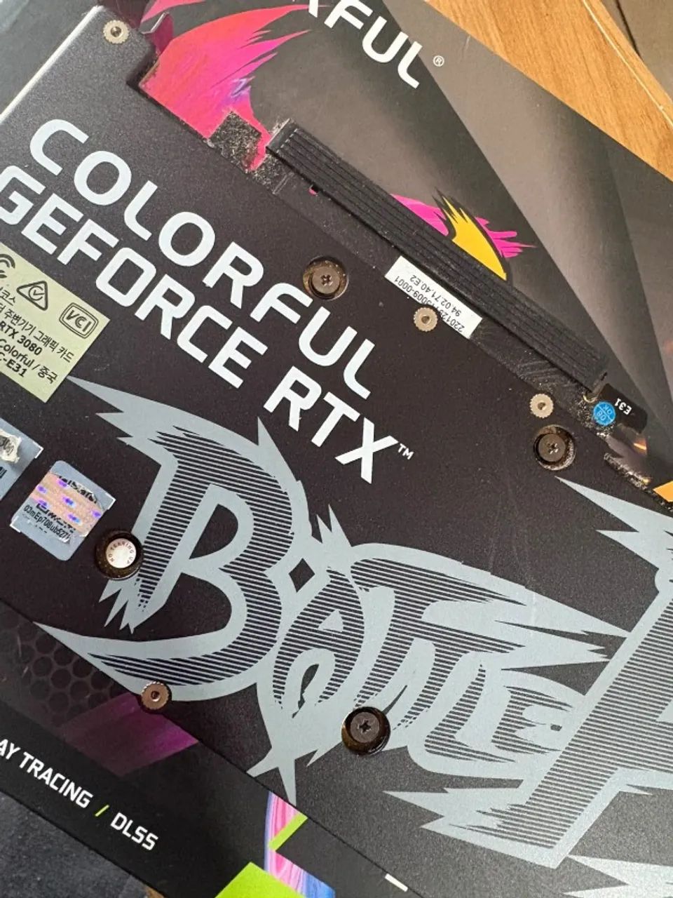 RTX 3080 COLOR FULL 10GB - Foto 3