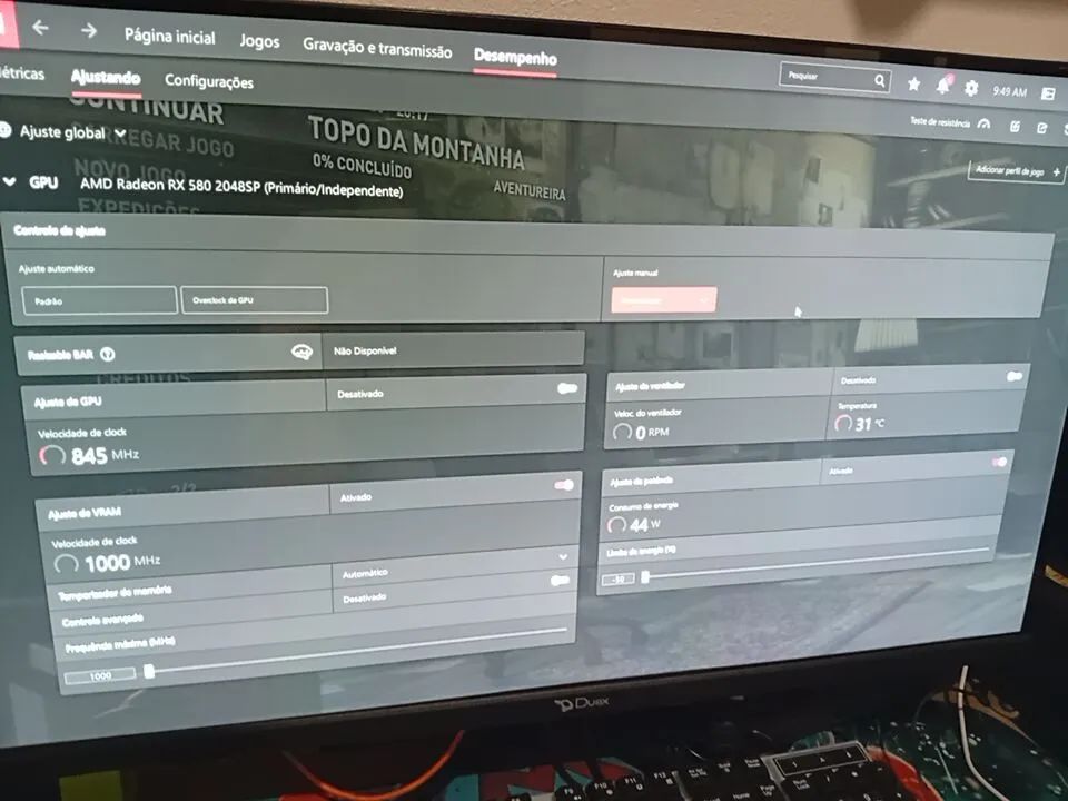 Rx 580 8gb veineda dando artefatos em alguns jogos - Foto 4
