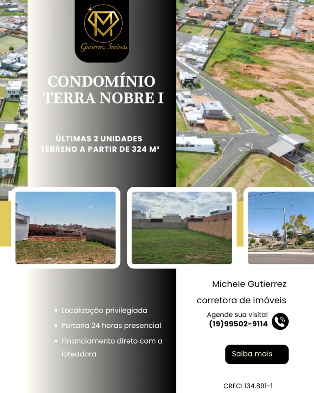 Terreno condomínio em Araras-SP