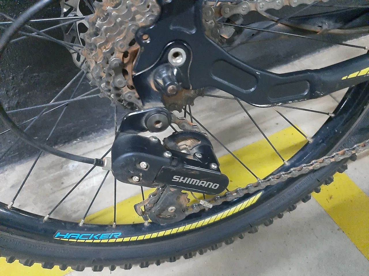 Bike OGGI Hacker Aro 24 - 21 V  - Foto 2