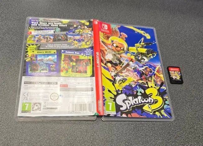 Jogo Splatoon 3 Nintendo Switch