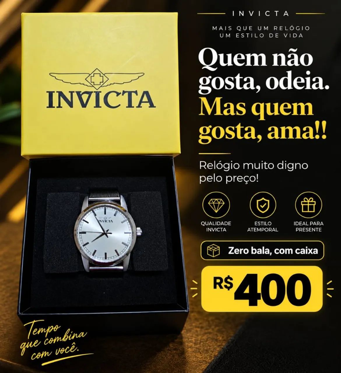 Relógio novo oportunidades!