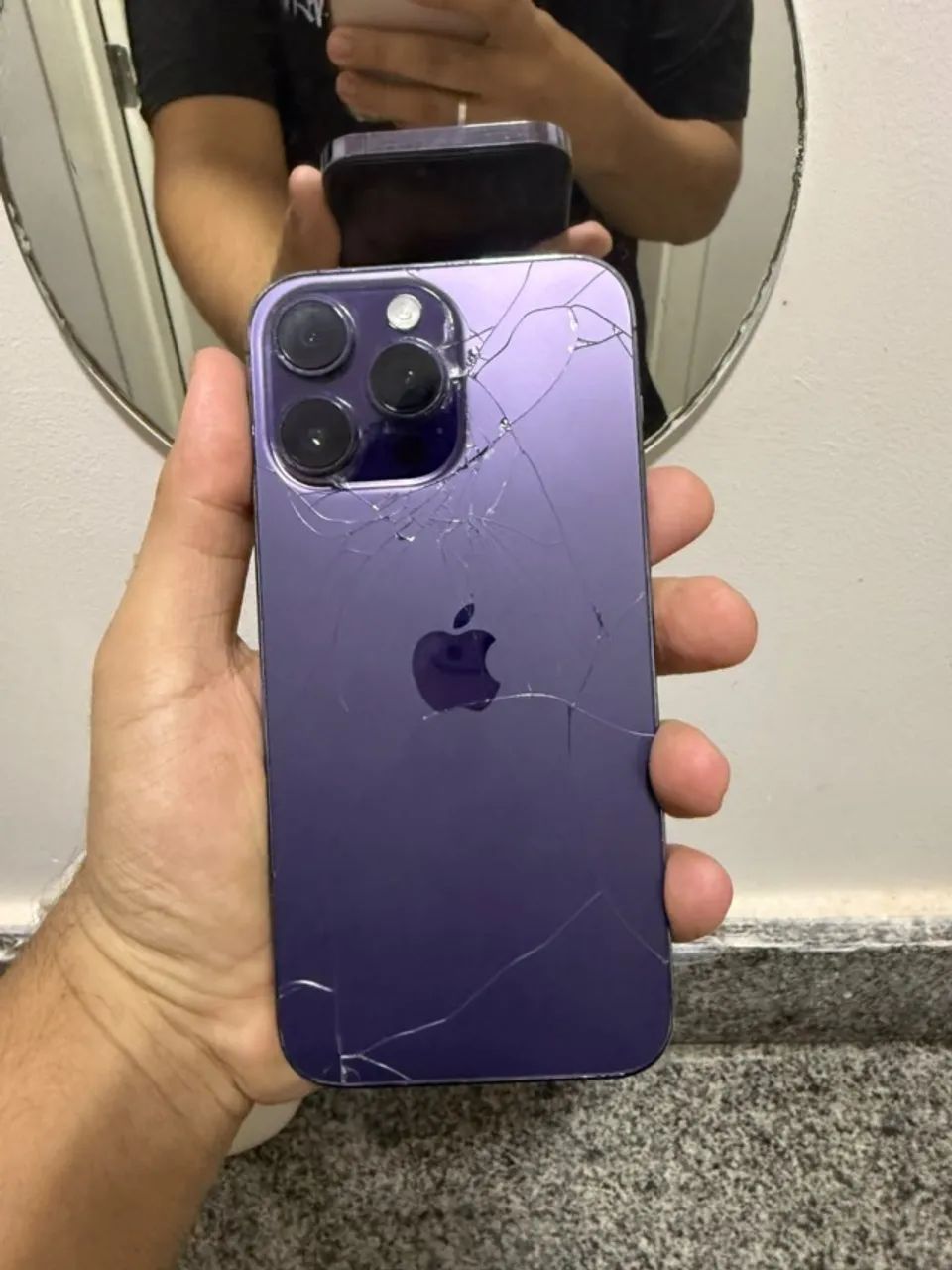 iPhone 14 Pro Max 512GB Roxo Profundo - Foto 4