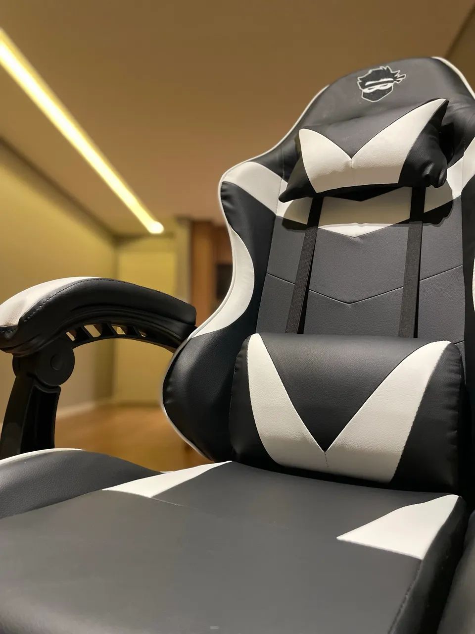 Cadeira gamer reclinável ninja - com massageador - Foto 4
