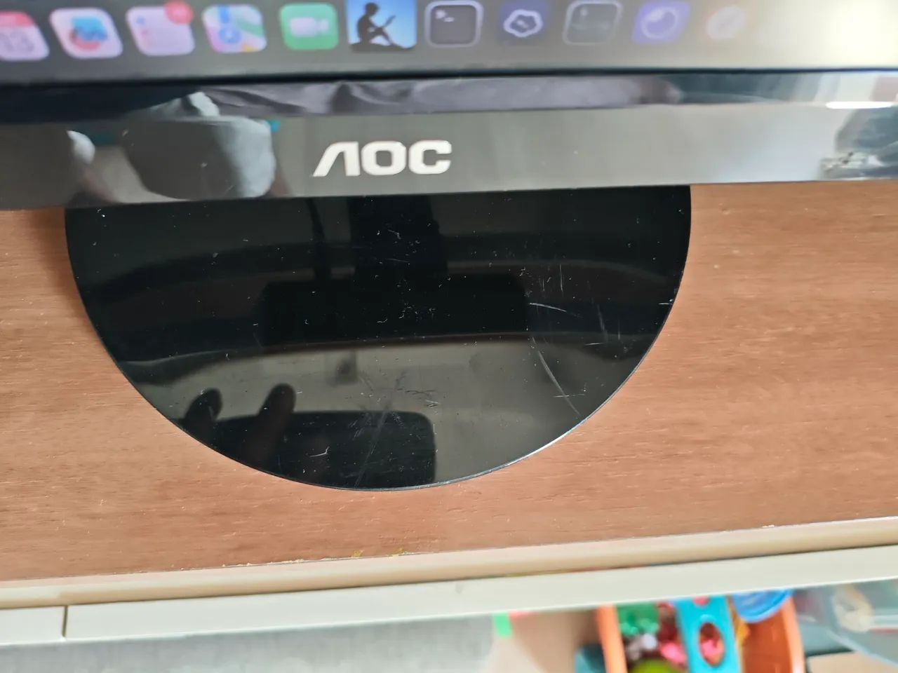 Monitor AOC 22 polegadas Full HD LED - HDMI, VGA e DVI - Funcionando - Foto 4