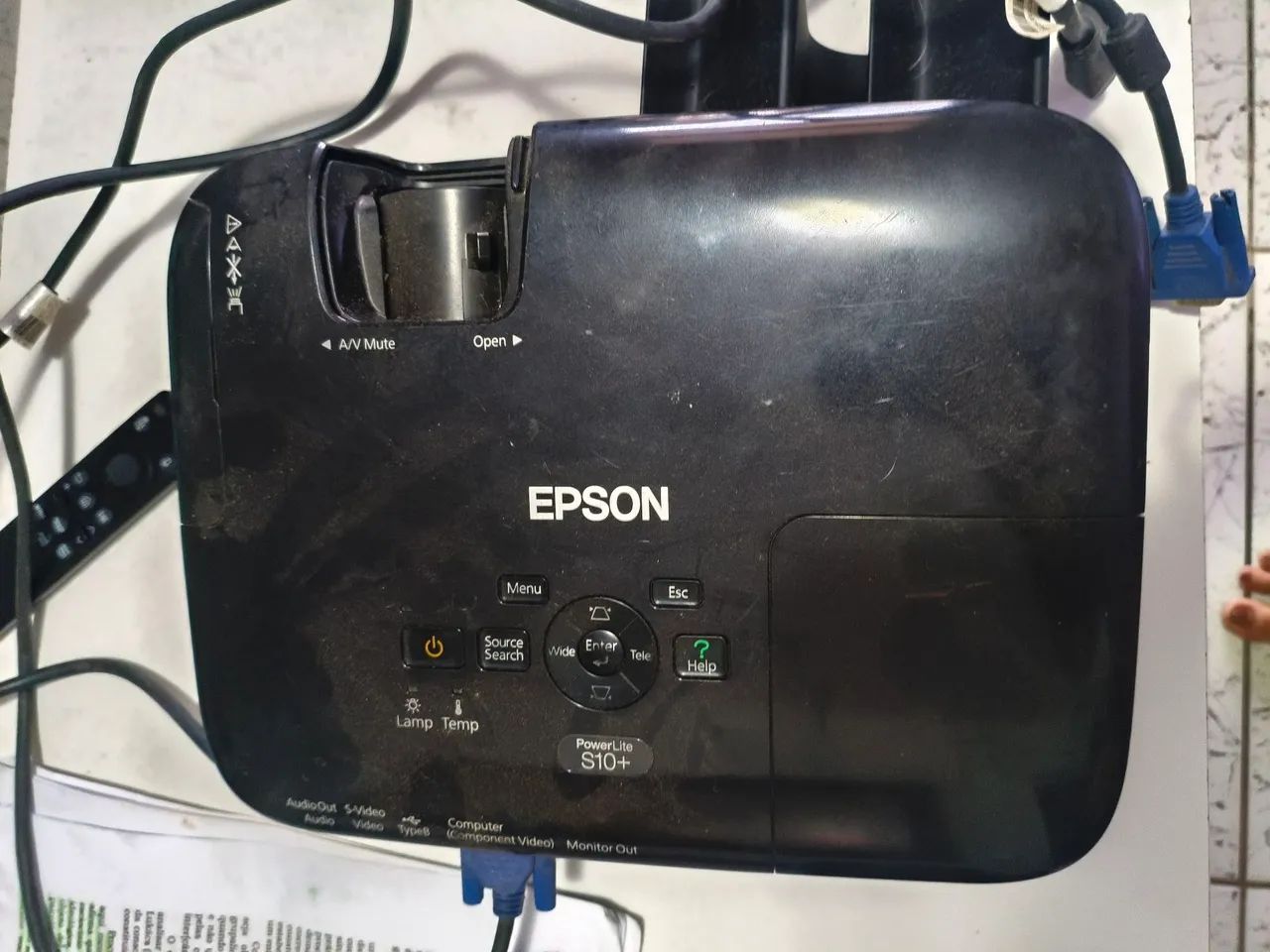 Projetor Epson PowerLite S10+ - Foto 3
