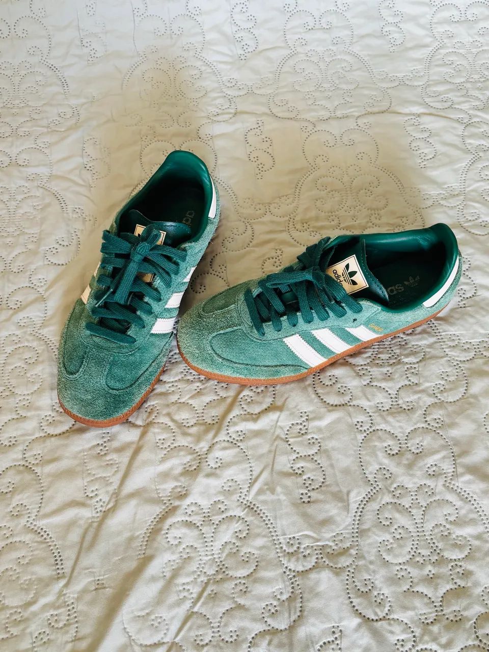 Tênis Adidas Samba Verde Suede 39 - Foto 3
