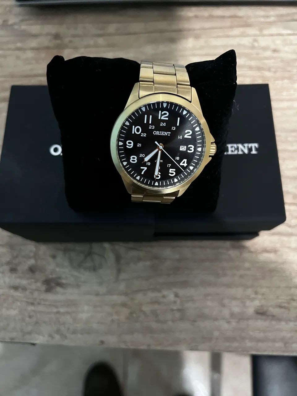 Relógio Orient Dourado Original  - Foto 2