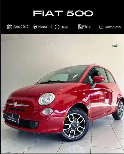Fiat 500 Cult 1.4 Flex 8V EVO Dualogic 2012
