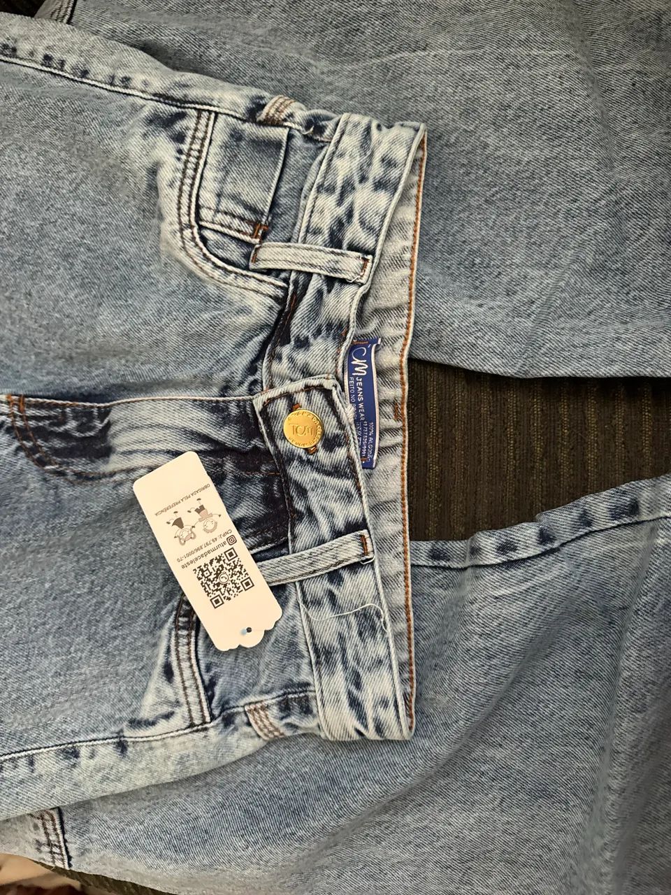 Calça cargo sky gel