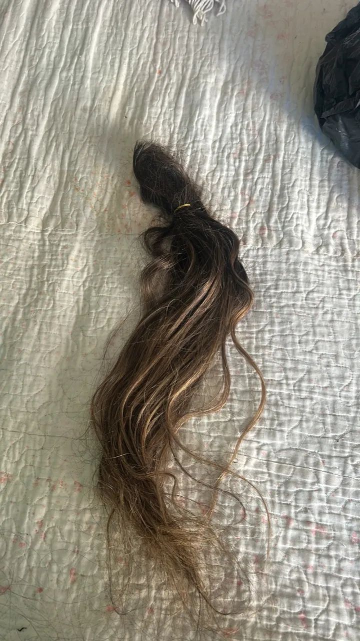 Cabelo humano 55cm - Foto 3