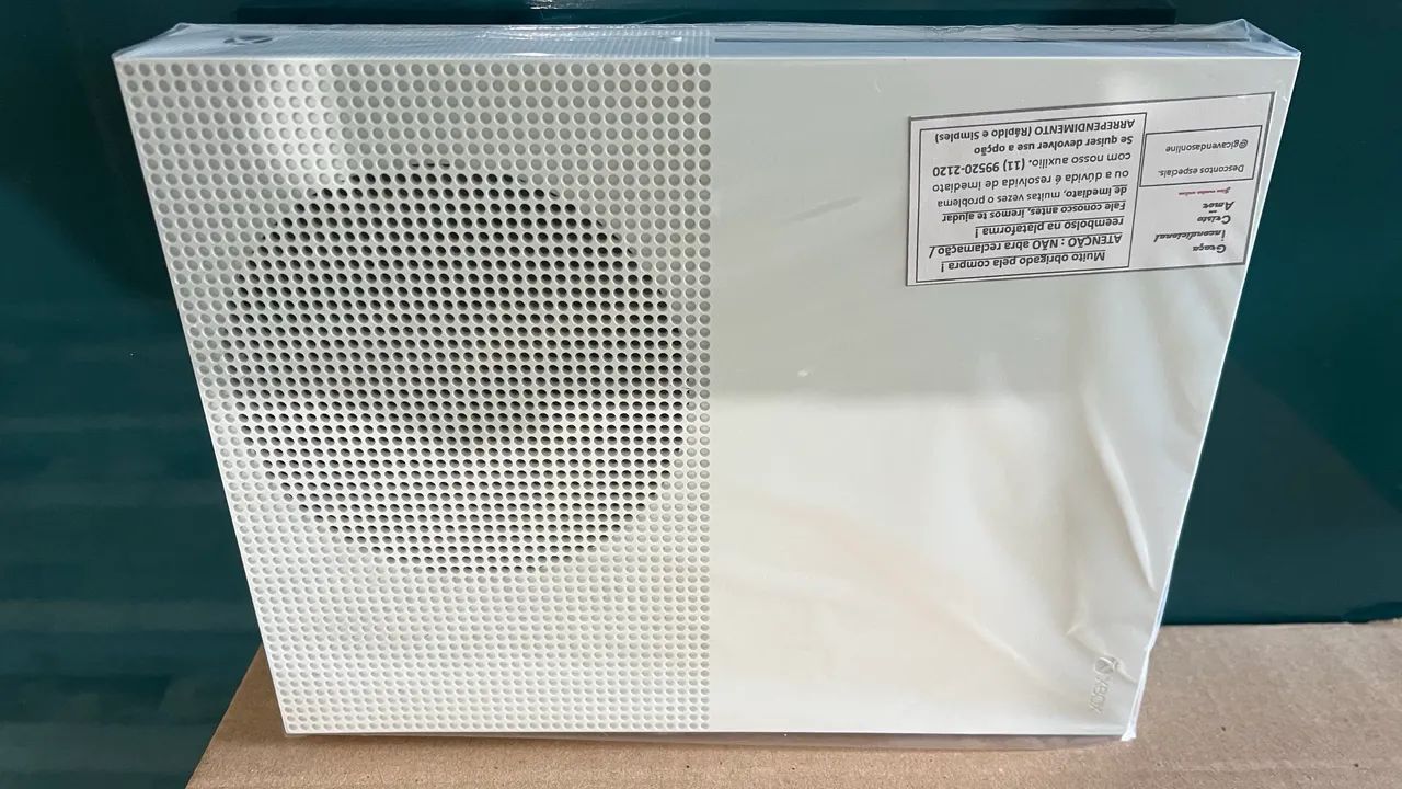Xbox One S Com Leitor, Zero + Controle Original Caixa Cabos + Brinde - Foto 3