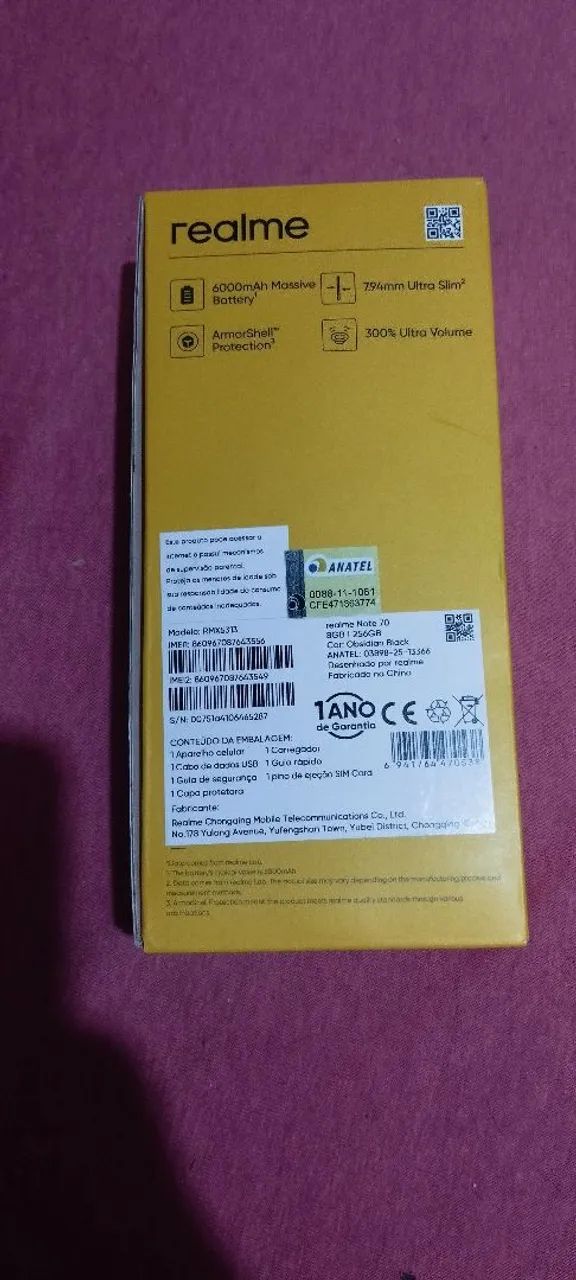 Celular realme 70 256gb 24 ram  - Foto 4