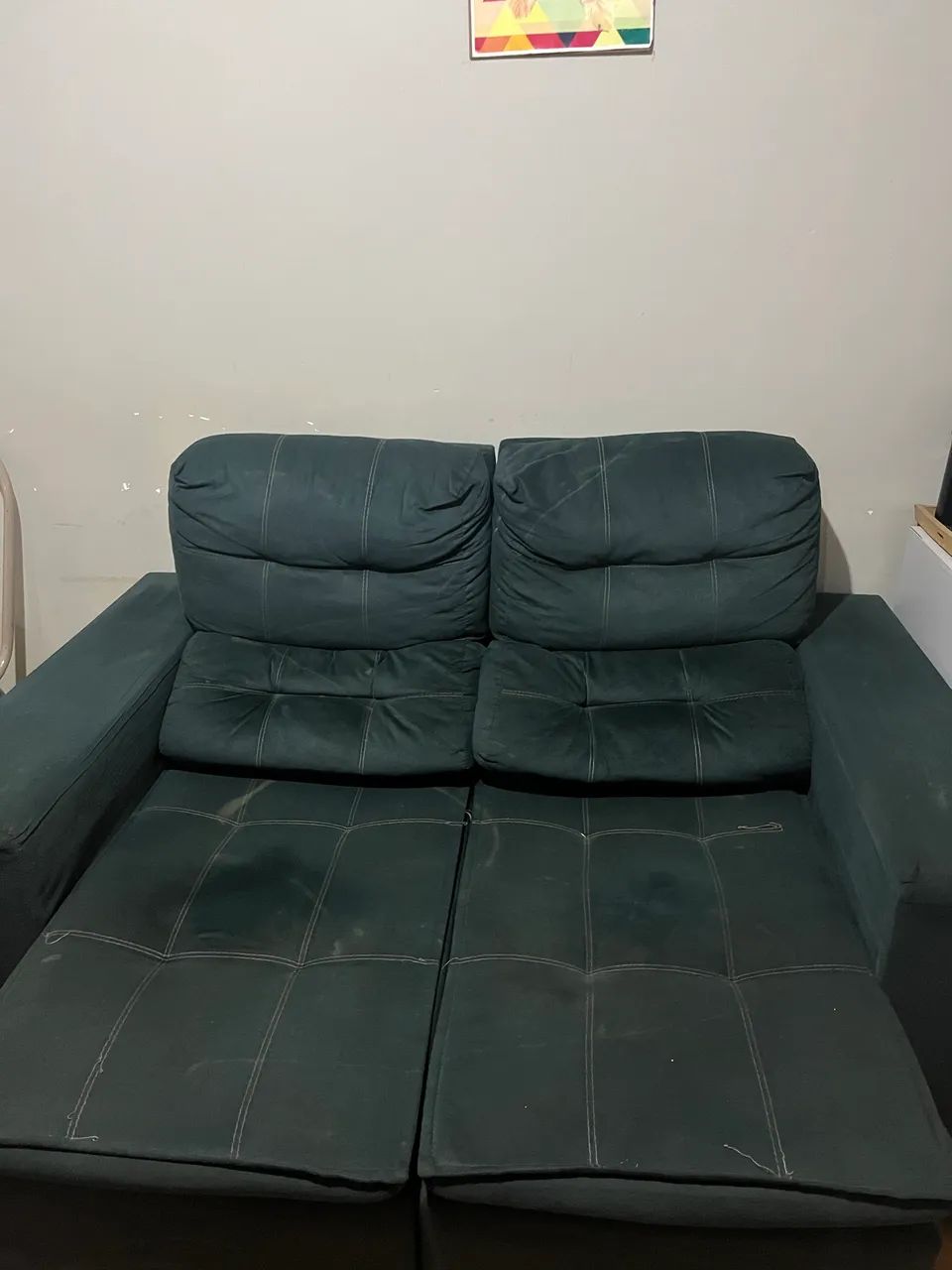 Vendo sofá retrátil 2 lugares - Foto 2