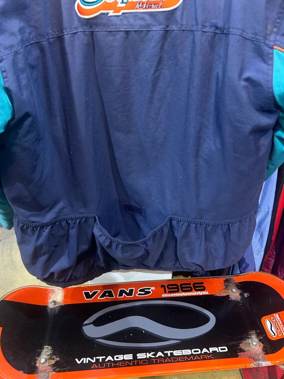 Casaco vintage Reebok  Dolphins - Foto 4