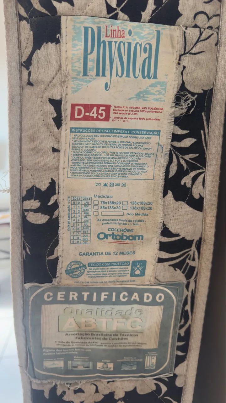 Colchão Ortobom Solteiro - Foto 3