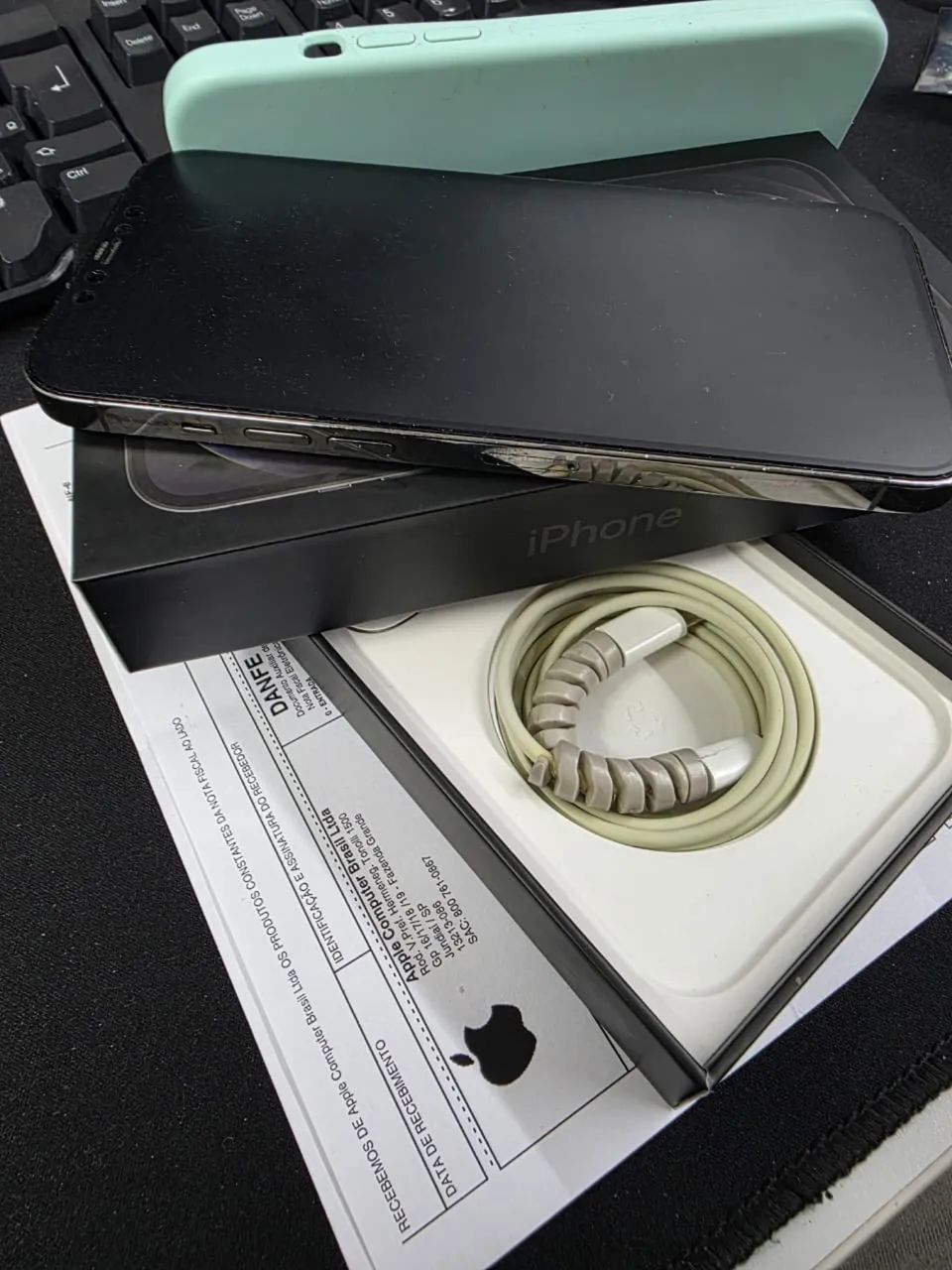 iPhone 12 Pro Max (128 GB) Grafite Perfeito Estado - Foto 5