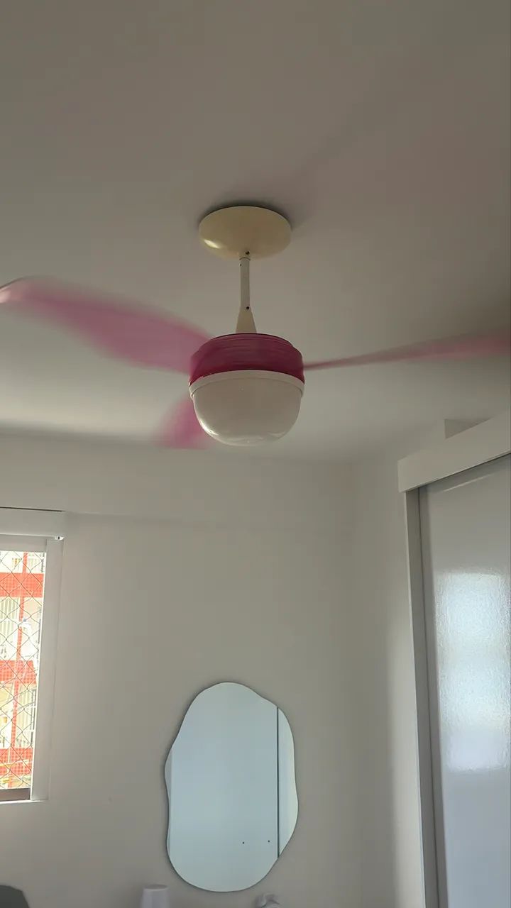Ventilador de teto com luminária - Foto 3