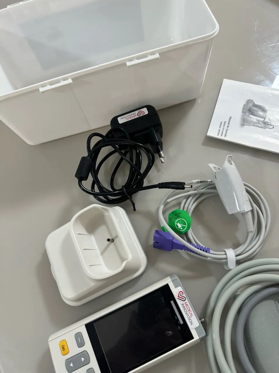 Monitor Multiparamétrico HANDLE 3,5? ? Usado Apenas 2 Vezes - Foto 5