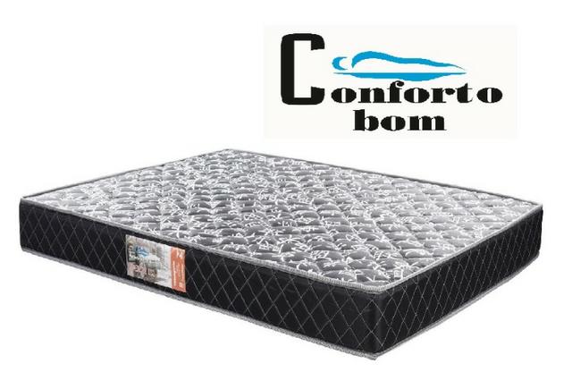 Colchão D33 solteiro 78x188x17 - selo inmetro - até 100kg por pessoa